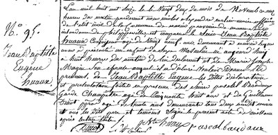 HUAUX Jean Baptiste Eugène
