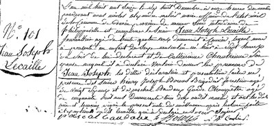 LECAILLE Jean Joseph