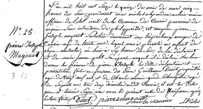 MAGONET Pierre Joseph