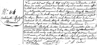 MEUNIER Antoinette Joseph