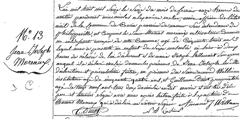 MOREAUX Jean Joseph