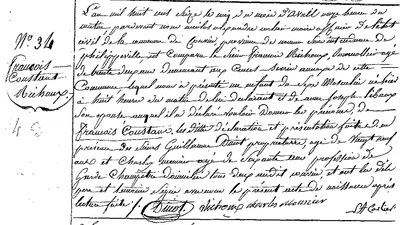 RICHOUX François Constant