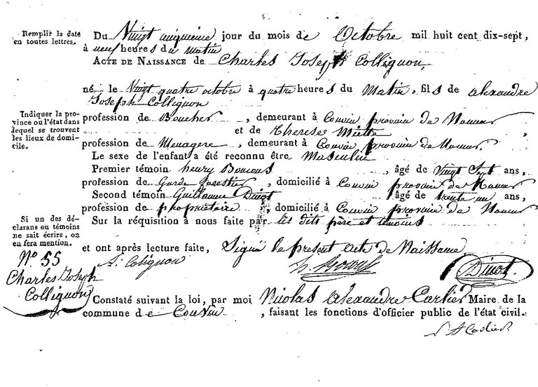 COLLIGNON Charles Joseph