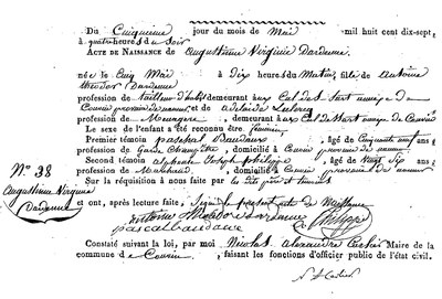 DARDENNE Augustine Virginie