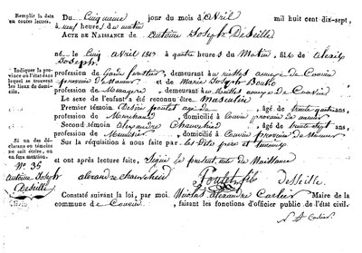 DESEILLE Antoine Joseph