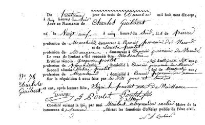 GUILBERT Charles
