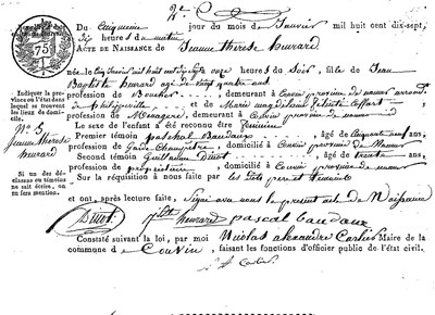HENRARD Jeanne Thérèse