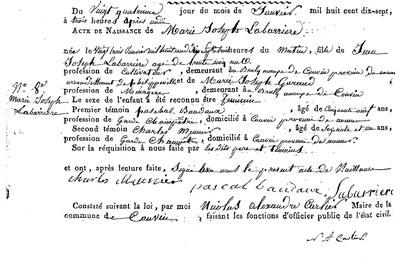 LABARIERE Marie Joseph