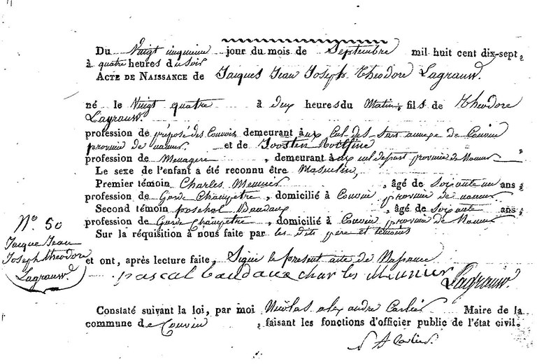 LAGRAUW Jacques Jean Joseph Théodore