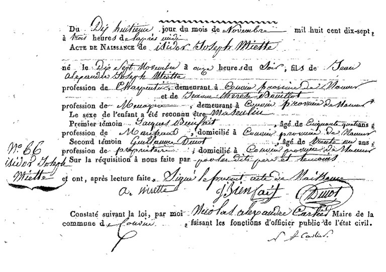 MIETTE Isidore Joseph