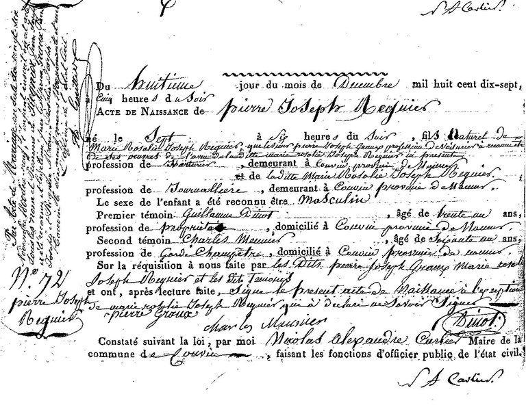 REGNIER Pierre Joseph