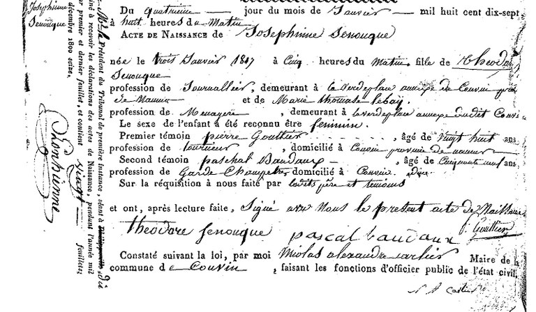 SENOUQUE Joséphine