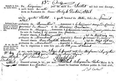 STAL Anne Joseph Désirée