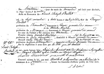 BALLAT Louis Joseph