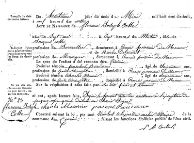 COSSE Florence Joseph