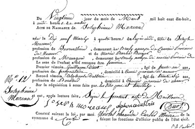 MOREAU Joséphine