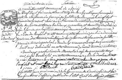 BAUDAUX Françoise Judith