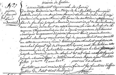 BOUVARD Pierre François Louis