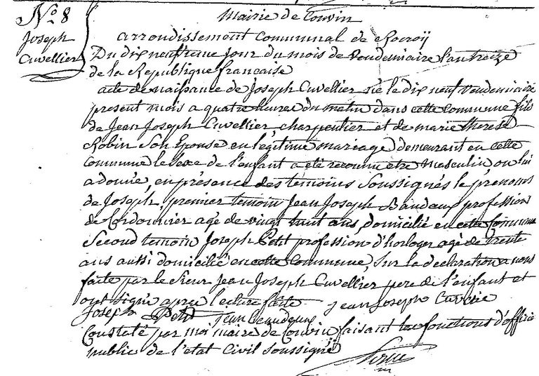 CUVELLIER Joseph