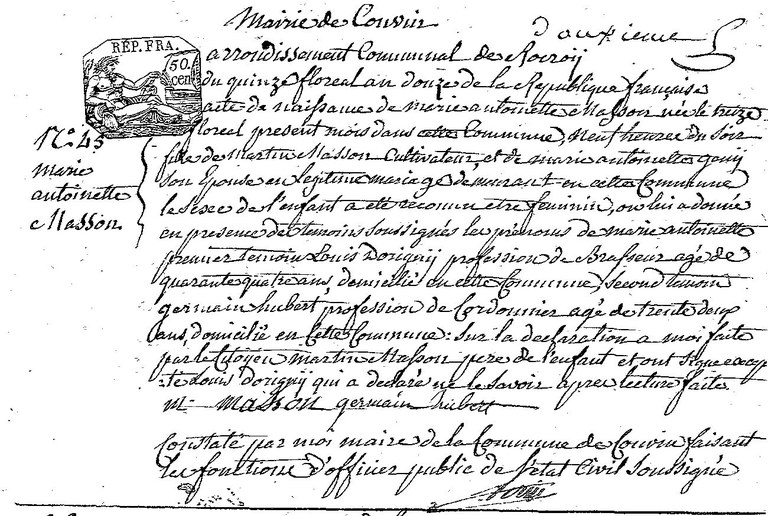 MASSON Marie Antoinette