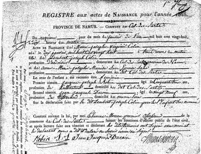 COLIN Marie Joseph Virginie