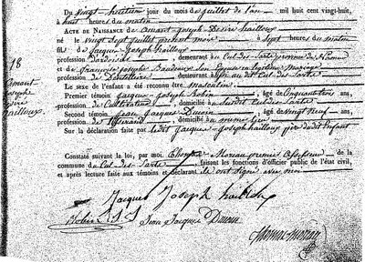 HAILLOUX Amant Joseph Désiré