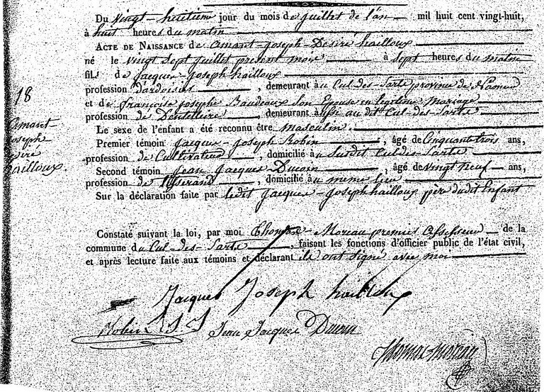 HAILLOUX Amant Joseph Désiré