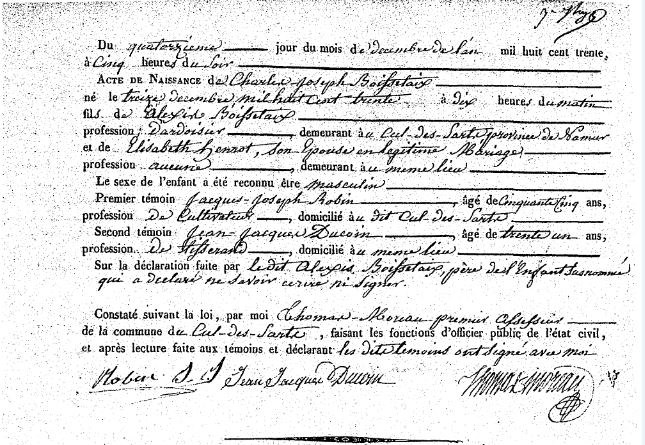 Boissetaix Charles Joseph