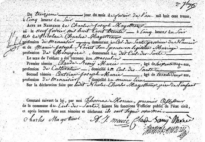 Magotteaux Charles Joseph