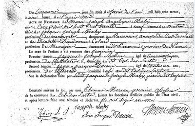 Mahÿ Marie Joseph Angélique