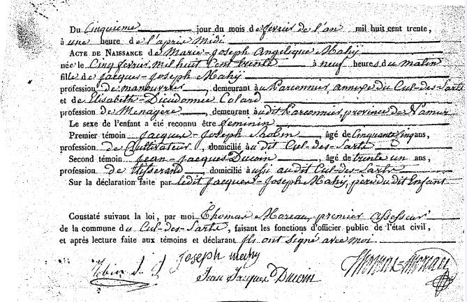 Mahÿ Marie Joseph Angélique