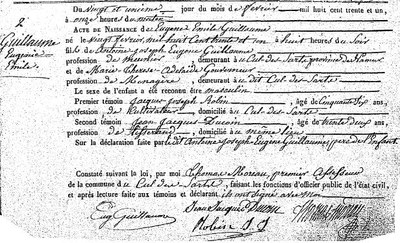 Guillaume Eugène Emile