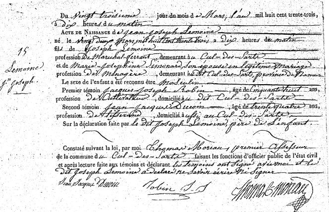 Lemoine Jean Joseph