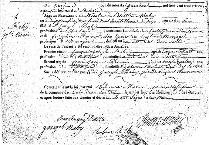 Mahy Nicolas Céleste