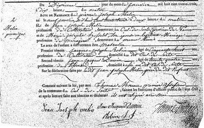 Melin Pierre Joseph