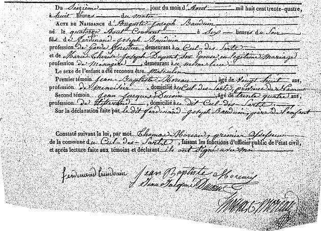 Bauduin Auguste Joseph