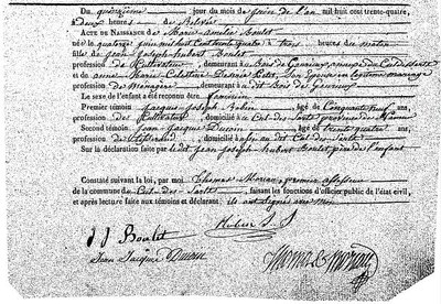 Boulet Marie Amélie