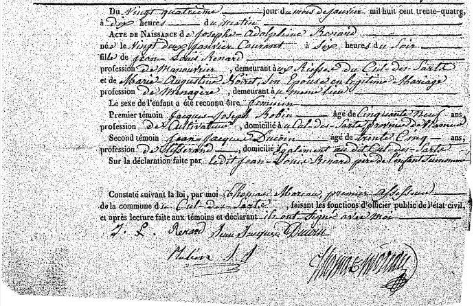 Renard Josephe Adolphine