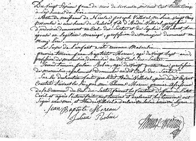 Villeval Nicolas Joseph