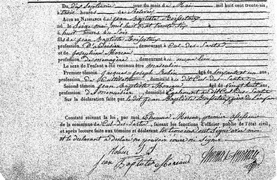 Boissetaix Jean Baptiste