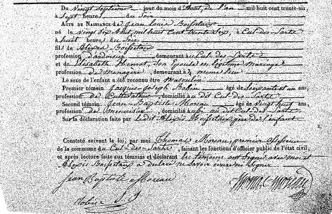 Boissetaix Jean Louis