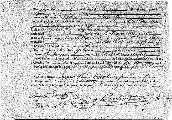 Ducoffre Elisène Uranie