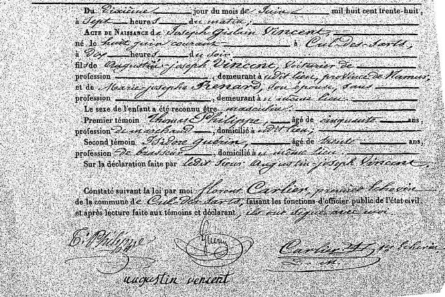 Vincent Joseph Gislain