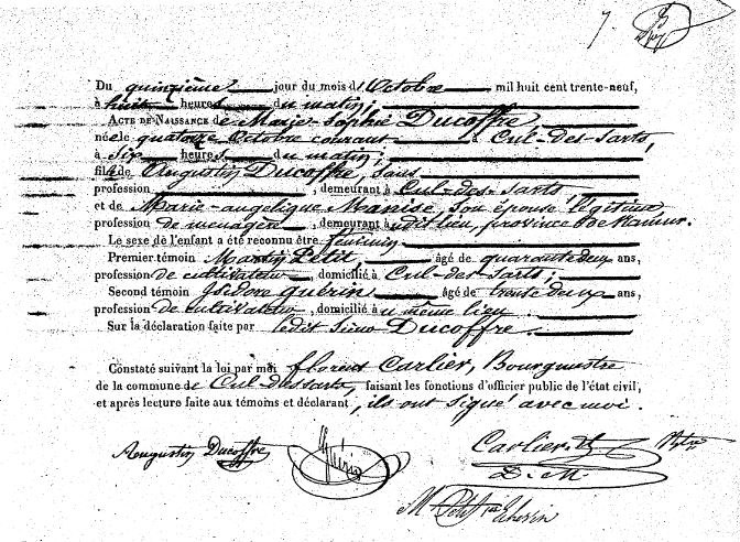 Ducoffre Marie Sophie