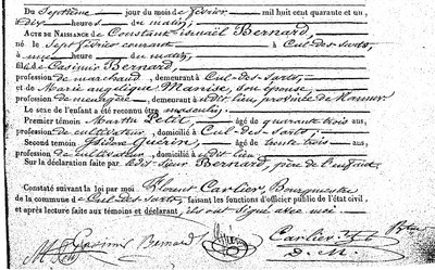 Bernard Constant Ismaël