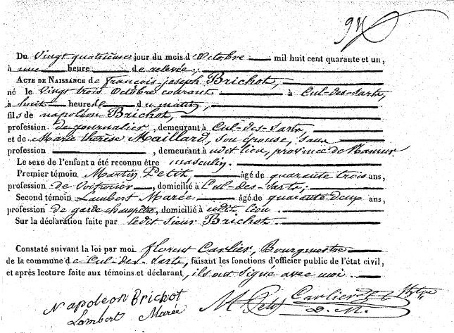 Brichot François Joseph