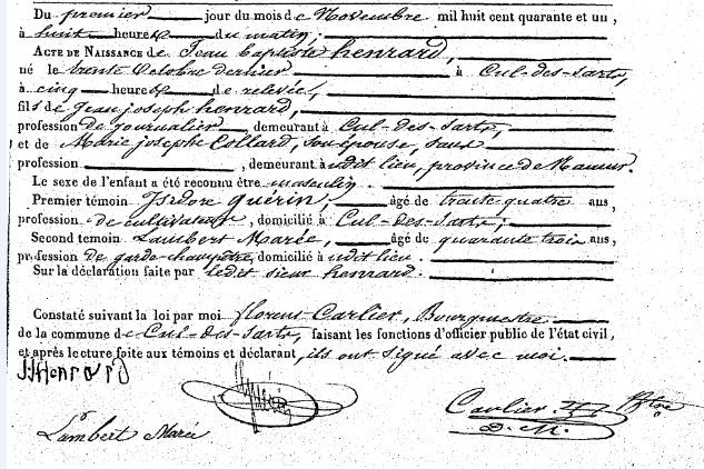 Henrard Jean Baptiste