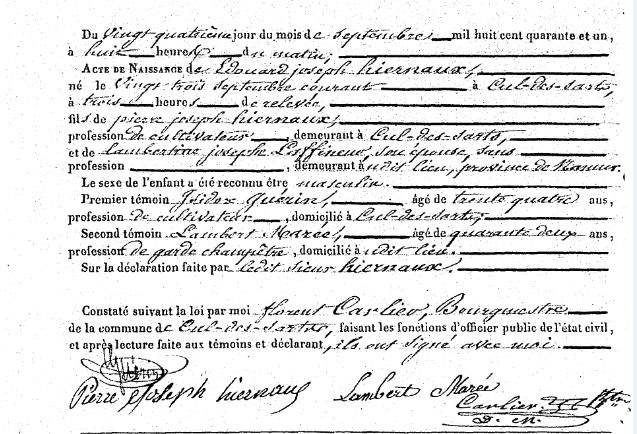 Hiernaux Edouard Joseph