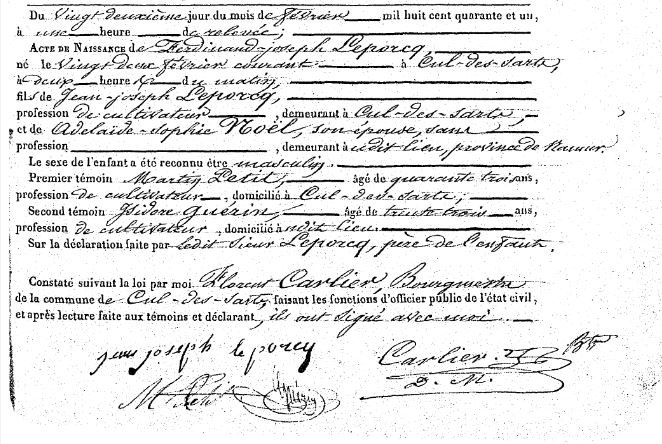 Leporcq Ferdinand Joseph