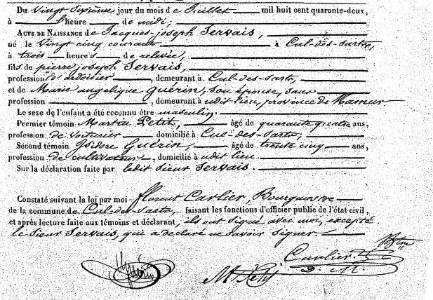 Servais Jacques Joseph